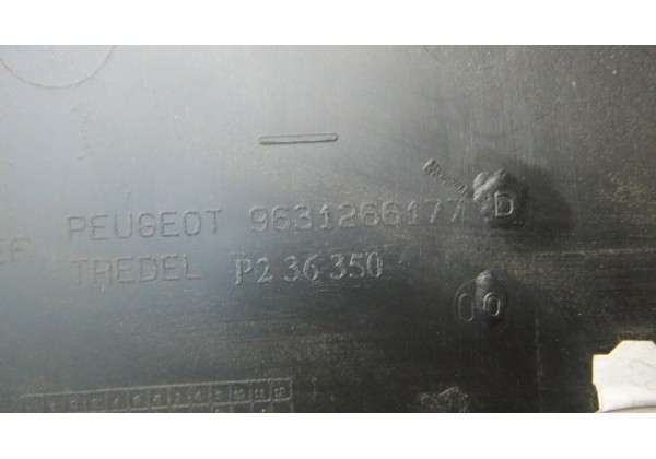 Обшивка дверки передньої лівої (купе) Peugeot 206, 9631266177